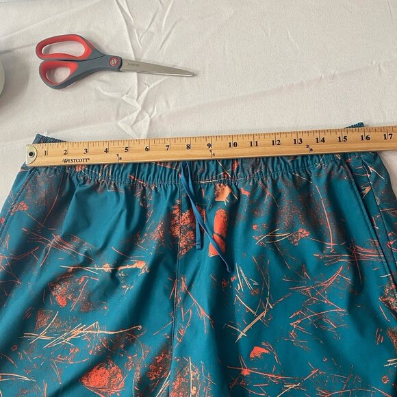 The North Face Wander Shorts Teal Orange Men's Size Large - Picture 7 of 9
